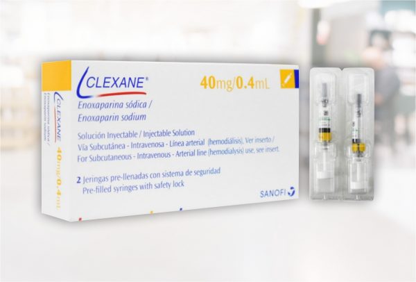 Clexane 4.000 UI - Enoxaparina sódica - Representaciones Medites, C.A.